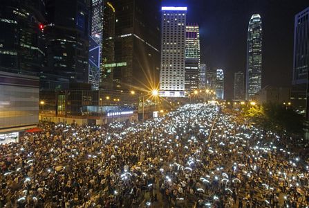 Hong Kong'da Gösteriler