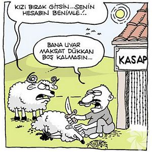 Kurban bayramı karikatürleri...
