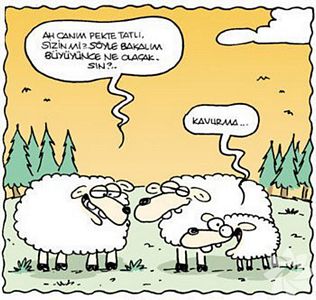 Kurban bayramı karikatürleri...
