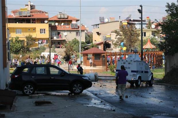 Yurtta Kobani protestosu