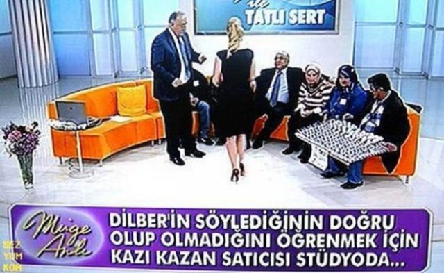 Televizyonda yaşanmış saçmalıklar
