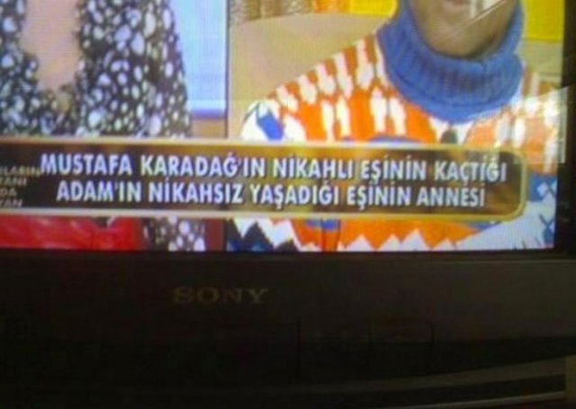 Televizyonda yaşanmış saçmalıklar
