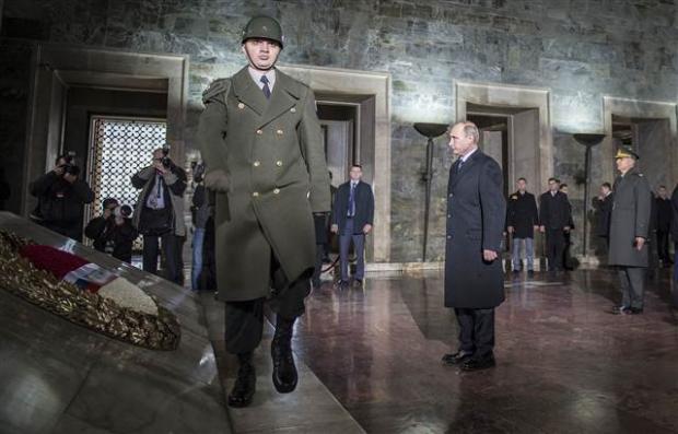 Rusya Devlet Başkanı Putin Ankara'da