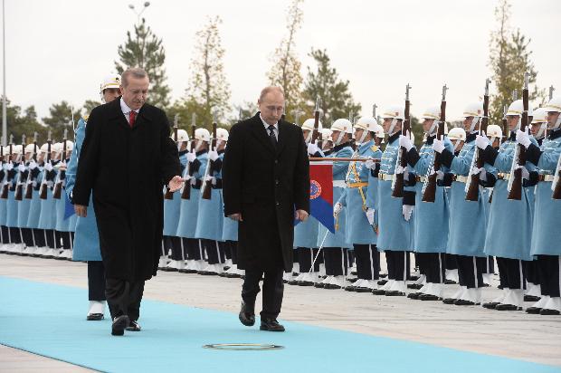 Rusya Devlet Başkanı Putin Ankara'da