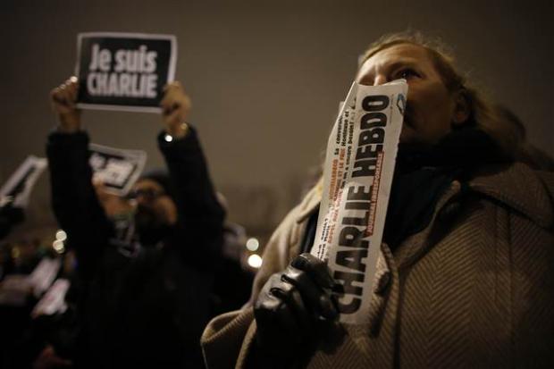 Paris'te dev protesto!