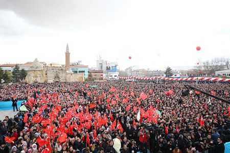 Cumhurbaşkanı Erdoğan Kırşehir'de