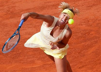 Sharapova'nın az bilinen fotoğrafları

