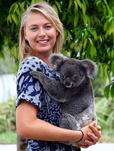 Sharapova'nın az bilinen fotoğrafları

