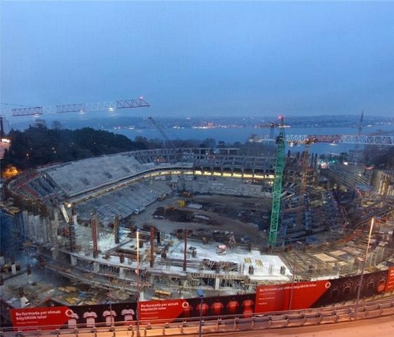 Vodafone Arena'nın son hali