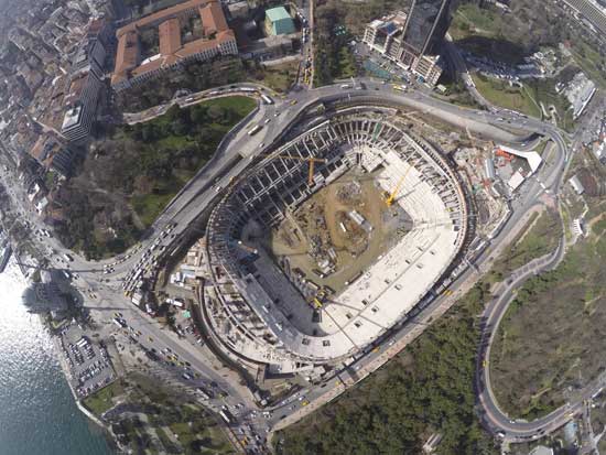 Vodafone Arena'nın son hali