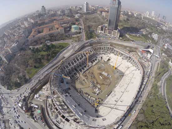 Vodafone Arena'nın son hali