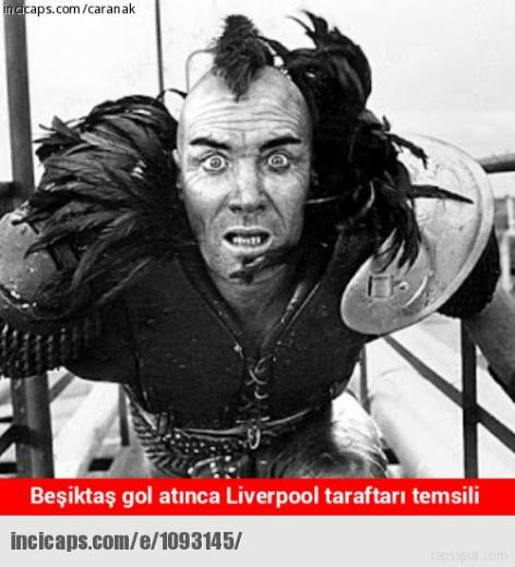 Liverpool zaferi Caps'leri patlattı