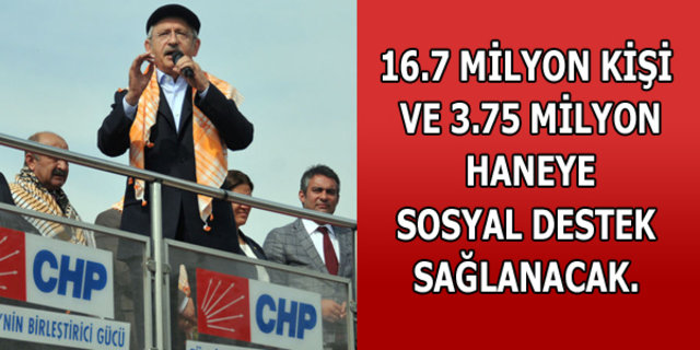 İşte CHP'nin genel seçim paketi!