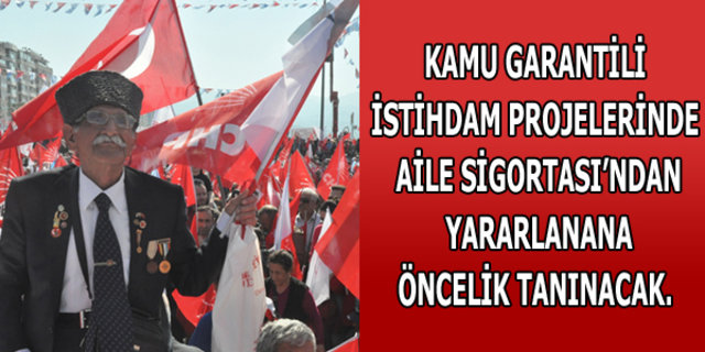 İşte CHP'nin genel seçim paketi!