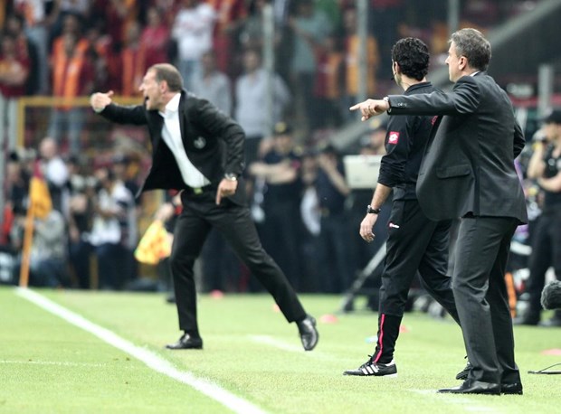 Galatasaray-Beşiktaş derbisinden müthiş kareler