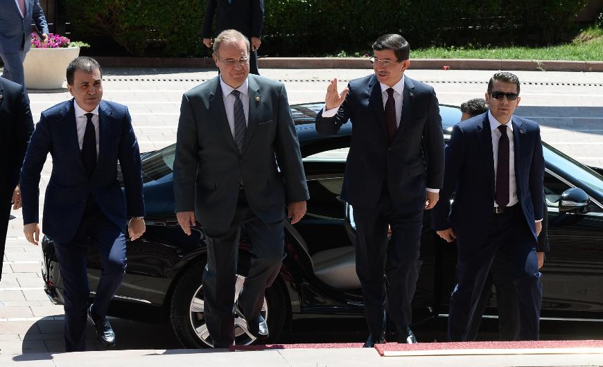 Ankara'da merakla beklenen görüşmeden ilk kareler