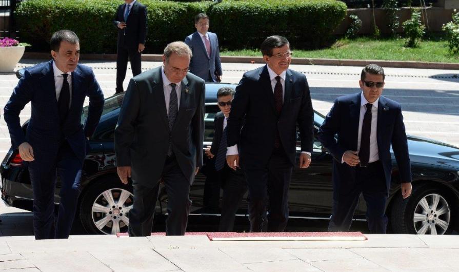 Ankara'da merakla beklenen görüşmeden ilk kareler