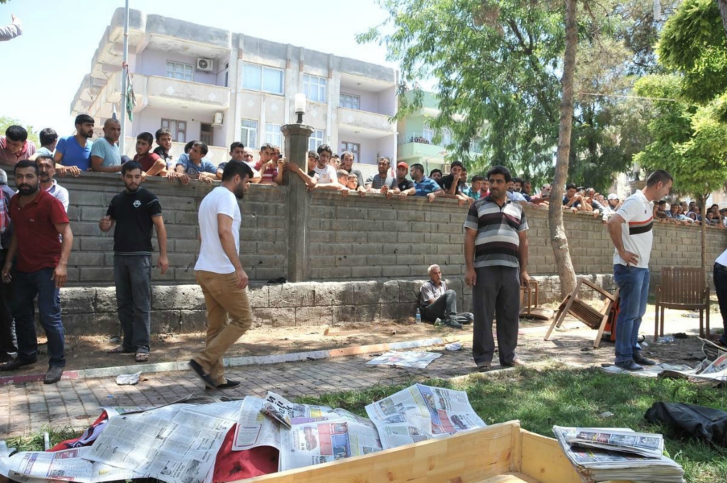 Şanlıurfa Suruç patlama fotoğrafları 