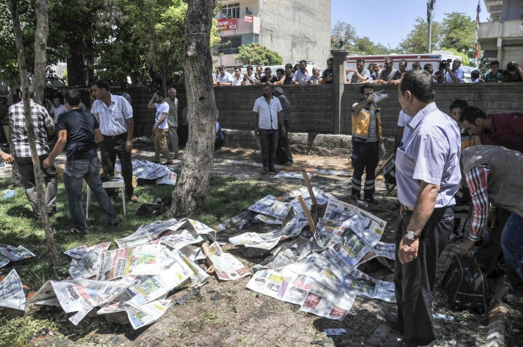 Şanlıurfa Suruç patlama fotoğrafları 