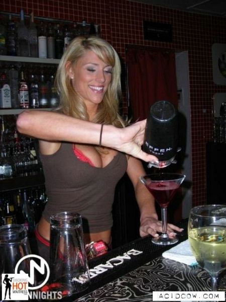 Barmaid gördünüz mü?