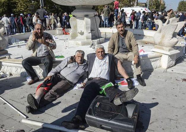 Ankara'daki patlama sonrası ilk görüntüler