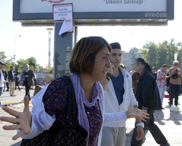 Ankara'daki patlama sonrası ilk görüntüler