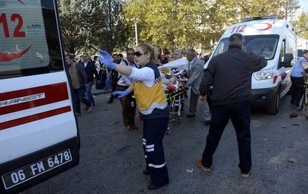 Ankara'daki patlama sonrası ilk görüntüler