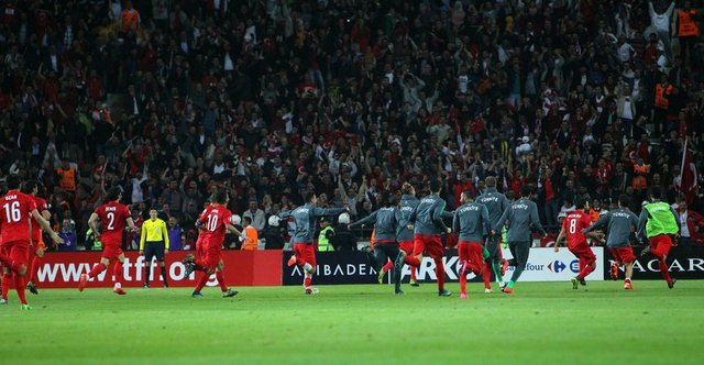 TFF, Milli maçın fotoğraflarını yayınladı