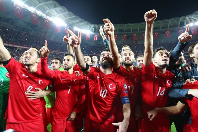 TFF, Milli maçın fotoğraflarını yayınladı