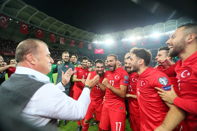 TFF, Milli maçın fotoğraflarını yayınladı