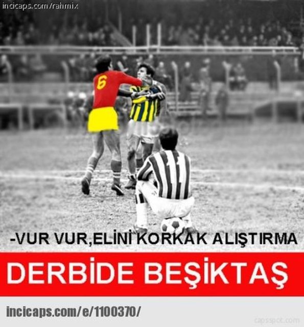 Derbi capsleri sosyal medyayı salladı