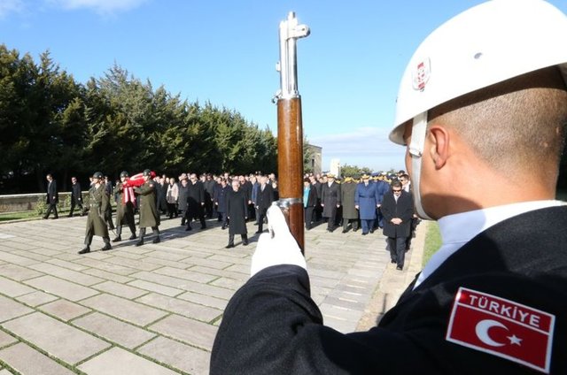 Anıtkabir'de 10 kasım töreni