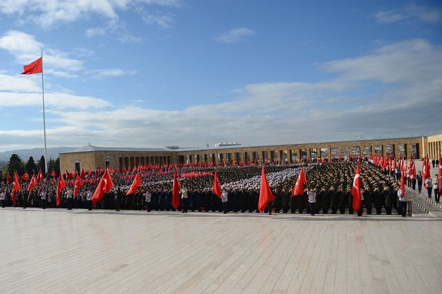 Anıtkabir'de 10 kasım töreni