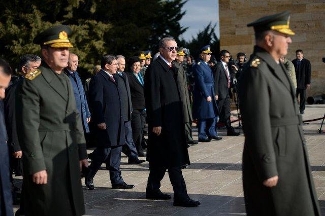 Anıtkabir'de 10 kasım töreni