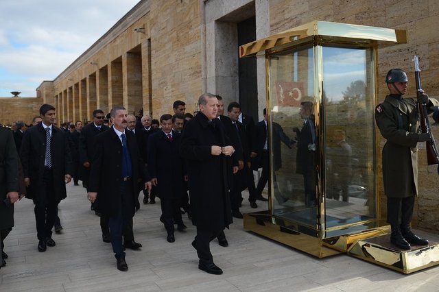 Anıtkabir'de 10 kasım töreni