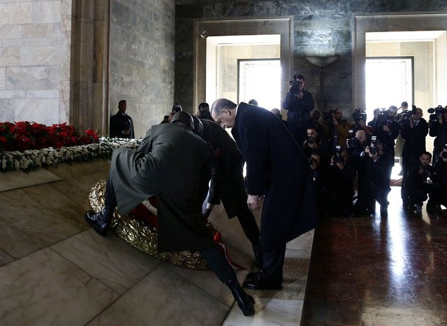 Anıtkabir'de 10 kasım töreni