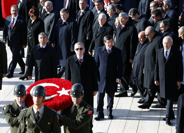 Anıtkabir'de 10 kasım töreni