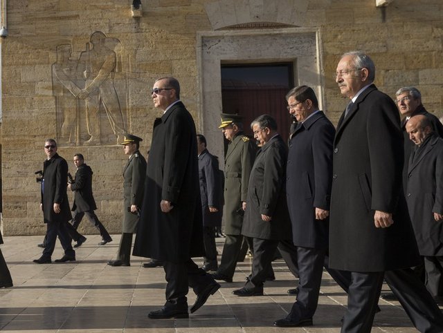 Anıtkabir'de 10 kasım töreni