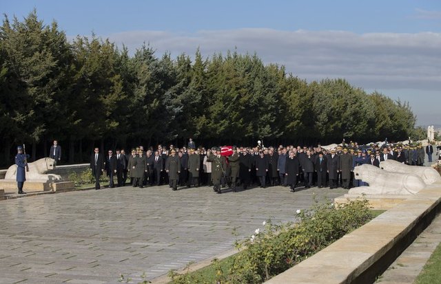 Anıtkabir'de 10 kasım töreni