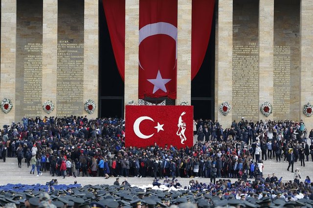 Anıtkabir'de 10 kasım töreni