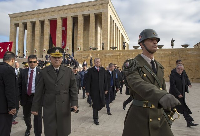 Anıtkabir'de 10 kasım töreni