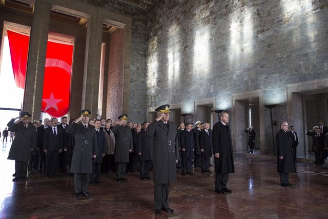 Anıtkabir'de 10 kasım töreni