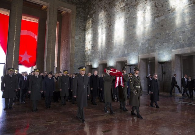 Anıtkabir'de 10 kasım töreni