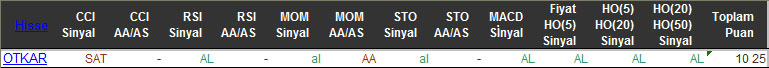 AL sinyali veren hisseler 13-11-2015