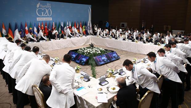 G20 Liderler Zirvesi'nde senkronize servis