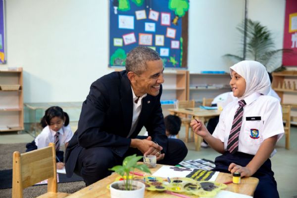 Obama'dan çok özel fotoğraflar