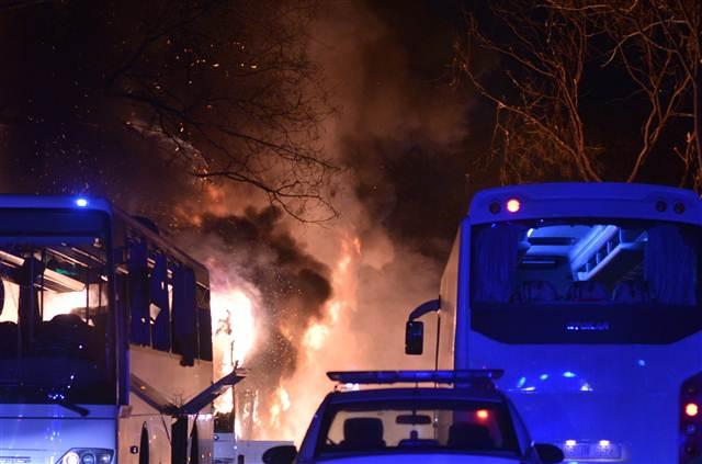 Ankara'daki saldırıdan ilk görüntüler