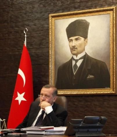 Erdoğan ofisinin kapılarını açtı