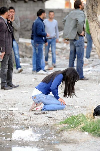 Van'dan yürek dağlayan görüntüler