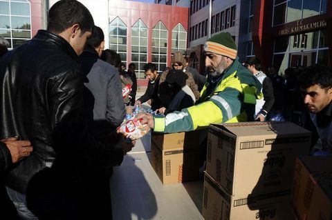 Van'dan yürek dağlayan görüntüler